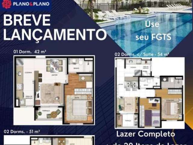 Apartamento para Venda em São Bernardo do Campo, Jardim Olavo Bilac, 2 dormitórios, 1 suíte, 2 banheiros, 1 vaga