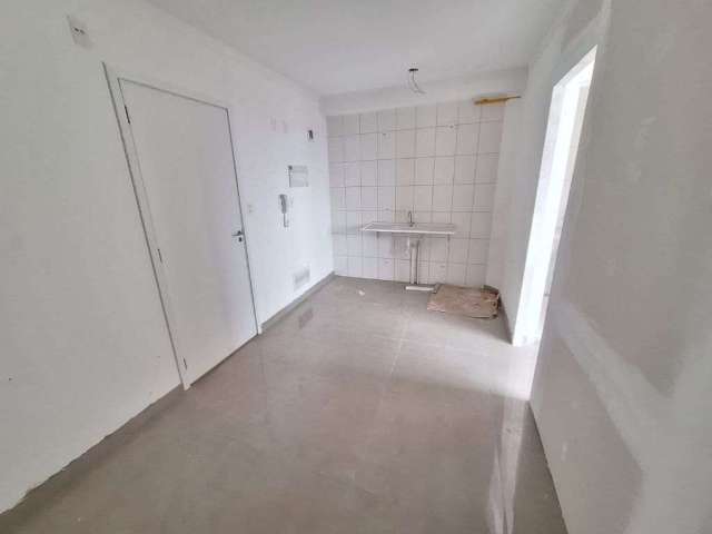 Apartamento tipo Studio novo 28² com vaga de garagem coberta, área de churrasqueira, sistema de monitoramento, portaria 24h, piscina, salão de festas e lavanderia em condomínio fechado