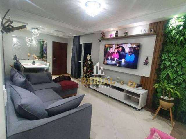 Apartamento com 3 dormitórios à venda, 96 m² por R$ 640.000,00 - Campestre - Santo André/SP