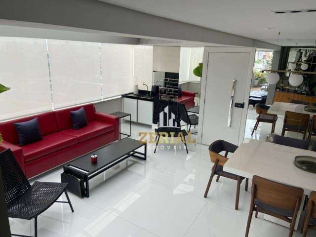Cobertura com 3 dormitórios à venda, 227 m² por R$ 1.900.000,00 - Centro - Santo André/SP
