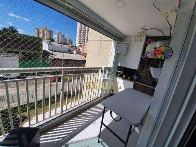 Apartamento com 2 dormitórios à venda, 59 m² por R$ 490.000,00 - Campestre - Santo André/SP