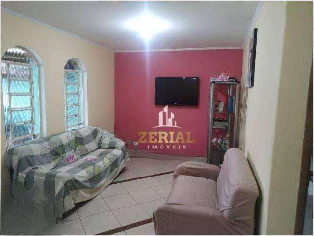 Sobrado com 3 dormitórios à venda, 172 m² por R$ 640.000,00 - Jardim Cristiane - Santo André/SP