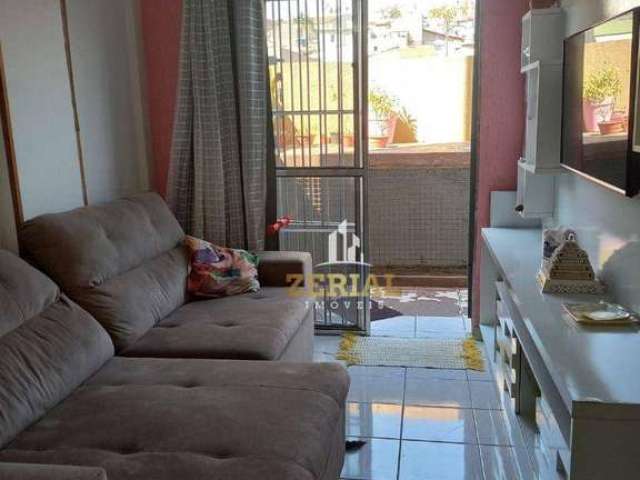 Apartamento com 2 dormitórios à venda, 74 m² por R$ 440.000,00 - Nova Gerty - São Caetano do Sul/SP