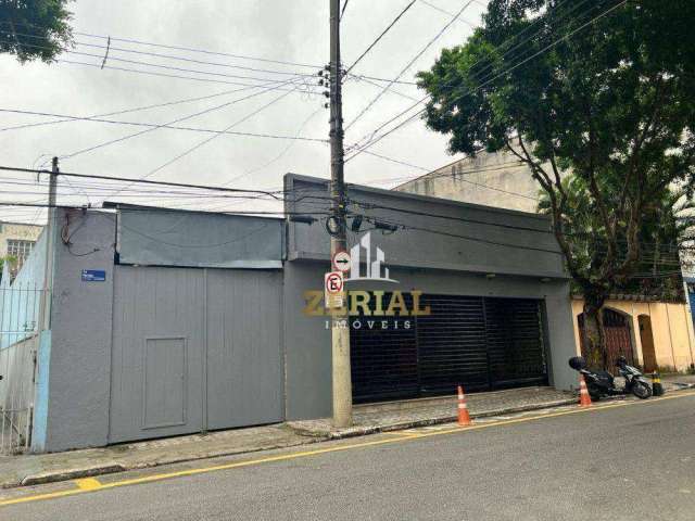 Galpão para alugar, 500 m² por R$ 16.368,00/mês - Fundação - São Caetano do Sul/SP