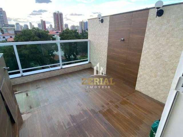 Cobertura com 2 dormitórios à venda, 130 m² por R$ 675.000,00 - Santa Maria - Santo André/SP