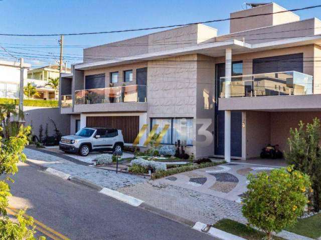 Casa com 6 dormitórios à venda, 529 m² por R$ 3.390.000,00 - Condomínio Terras de Atibaia I - Atibaia/SP