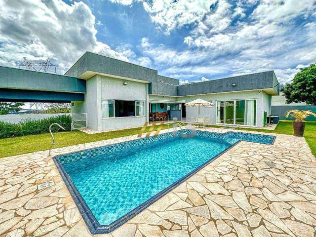 Casa com 3 dormitórios à venda, 282 m² por R$ 1.750.000,00 - Condomínio Terras Fazenda Santana - Atibaia/SP