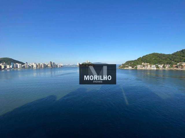 VISTA FRENTE MAR - Apartamento totalmente reformado e modernizado na região de São Vicente  - Morro dos Barbosas - São Vicente/SP