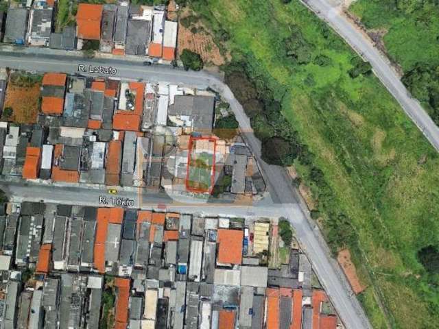 Terreno de 300m² no bairro Cidade Edson em Suzano/SP.