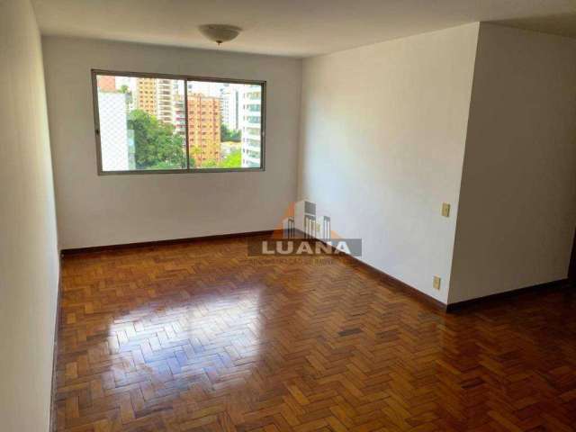 Excelente apto moema 3 dorm, 1 suite e 1 vaga garagem