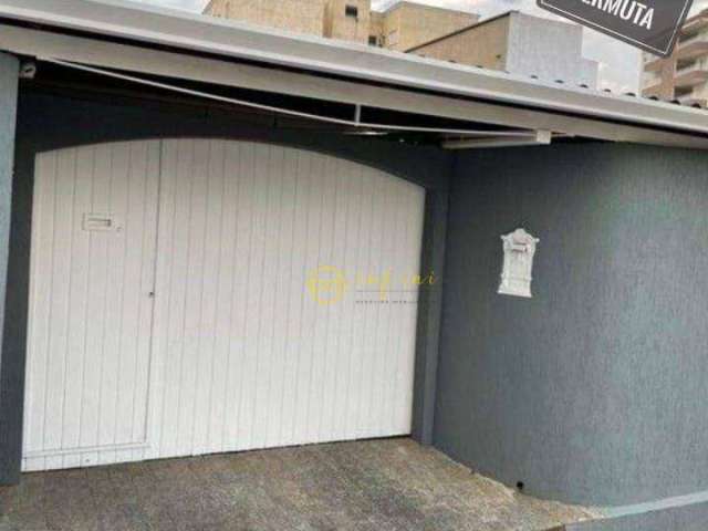 Casa com 3 dormitórios, sendo 1 suíte à venda, 106 m² por R$ 550.000 - Jardim Santa Rosália - Sorocaba/SP