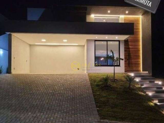 Casa de condomínio com 3 dormitórios, sendo 1 máster com closet à venda, 247 m² por R$ 2.250.000 - Alphaville Nova Esplanada III - Votorantim/SP