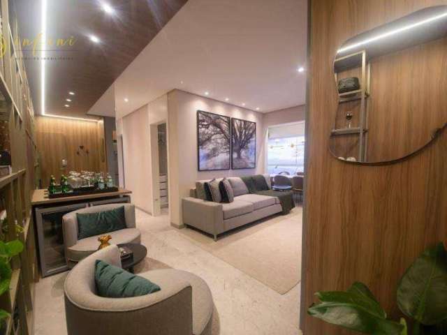 Apartamento Lançamento com 3 dormitórios, sendo 1 suíte  à venda, 74 m² por R$ 440.998 - Parque dos Ingleses - Sorocaba/SP