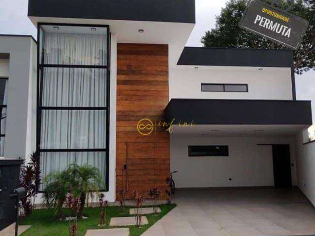 Casa de Condomínio com 3 Suítes à venda, 260 m² por R$ 1.450.000 - Condomínio Villagio Milano - Sorocaba/SP