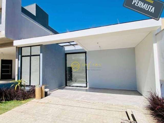 Casa Nova de Condomínio com 3 dormitórios, sendo 1 suíte à venda, 135 m² por R$ 849.000 - Condomínio Reserva Ipanema - Sorocaba/SP