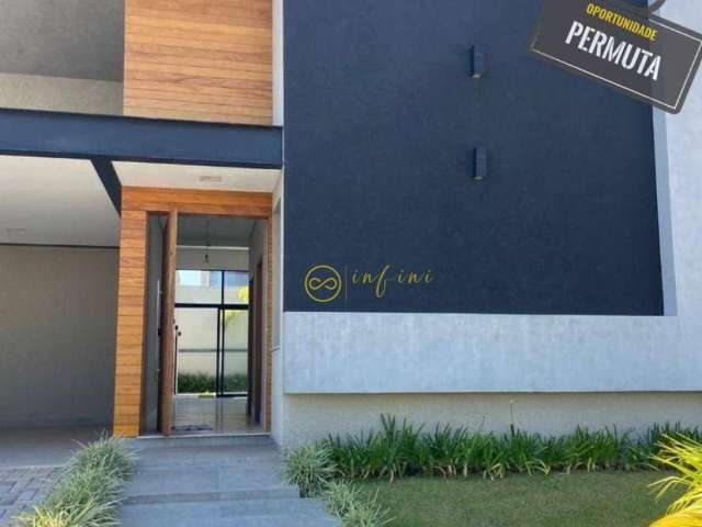 Casa Térrea de Condomínio com 3 suítes, sendo 1 máster  à venda, 236 m² por R$ 1.990.000 - Alphaville Nova Esplanada III - Votorantim/SP