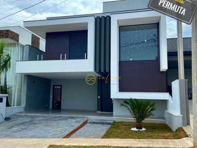 Casa Nova de Condomínio com 3 suítes, sendo 1 máster  à venda, 232 m² por R$ 1.650.000 - Condomínio Ibiti Reserva - Sorocaba/SP