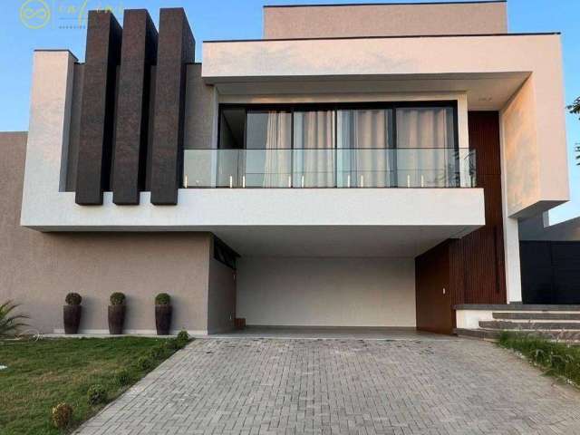 Casa de condomínio com 3 suítes, sendo 1 máster  à venda, 400 m² por R$ 2.500.000 - Alphaville Nova Esplanada IV - Votorantim/SP