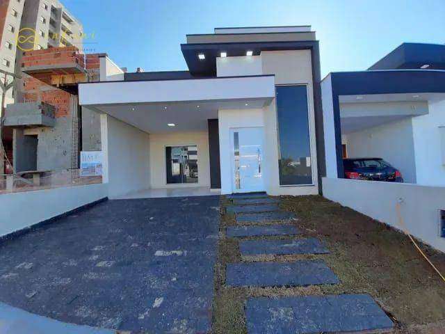 Casa Nova de Condomínio com 3 dormitórios, sendo 1 suíte à venda, 108 m² por R$ 530.000 - Condomínio Santinon - Sorocaba/SP