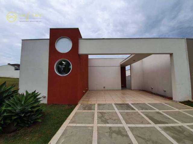 Casa de Condomínio com 3 dormitórios, 149 m² - a venda por R$ 899.000   - Condomínio Lago da Serra - Araçoiaba da Serra/SP