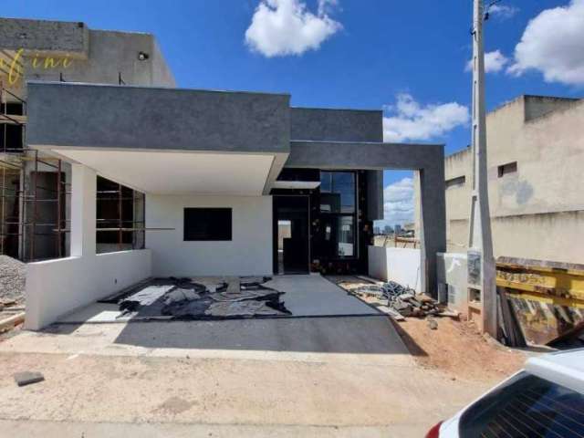 Casa Nova de Condomínio com 3 dormitórios, sendo 1 suíte  à venda, 110 m² por R$ 699.000 - Horto Florestal Villagio - Sorocaba/SP