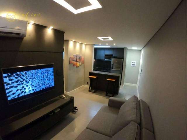 Apartamento Mobiliado com 2 dormitórios, sendo 1 suíte  à venda, 53 m² por R$ 395.000 - Condomínio Mirante da Colina - Sorocaba/SP