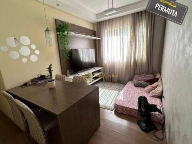 Apartamento com 1 dormitório à venda, 40 m² por R$ 215.000,00 - Vossoroca - Votorantim/SP