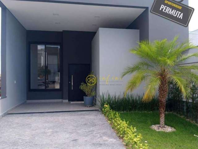 Casa Térrea de Condomínio com 3 dormitórios, sendo 1 suíte à venda, 109 m² por R$ 740.000 - Horto Florestal Villagio - Sorocaba/SP