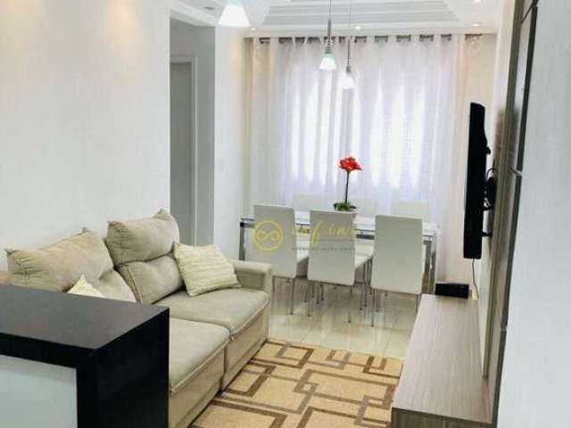 Apartamento com 2 dormitórios à venda, 50 m² por R$ 215.000,00 - Vossoroca - Votorantim/SP