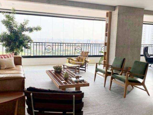 Apartamento Novo Mobiliado com 4 suítes, sendo 1 máster  à venda, 314 m² por R$ 4.700.000 - Condomínio Edifício Dijon - Sorocaba/SP