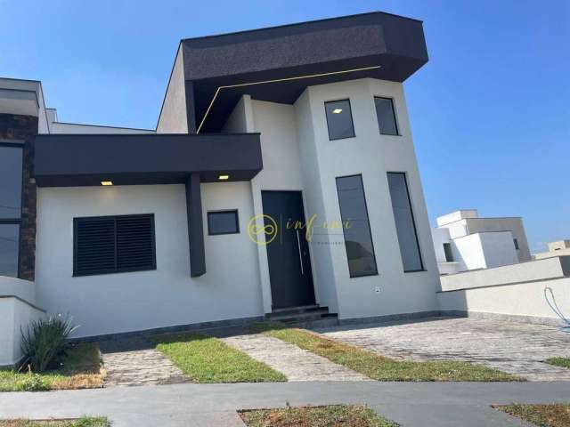 Casa Nova de Condomínio com 3 quartos, sendo 1 suíte  à venda, 113 m² por R$ 731.000 - Horto Florestal Villagio - Sorocaba/SP