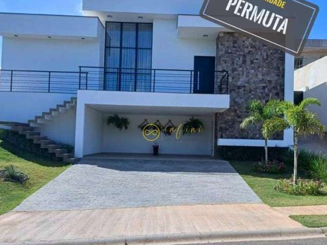 Casa de Condomínio com 3 quartos, sendo todos suítes  à venda, 269 m² por R$ 2.800.000 - Condomínio Fazenda Jequitibá - Sorocaba/SP