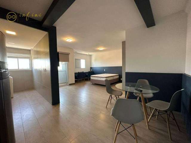 Apartamento Studio Mobiliado com 1 quarto à venda, 44 m² por R$ 330.000 - Edifício Red Sorocaba - Sorocaba/SP