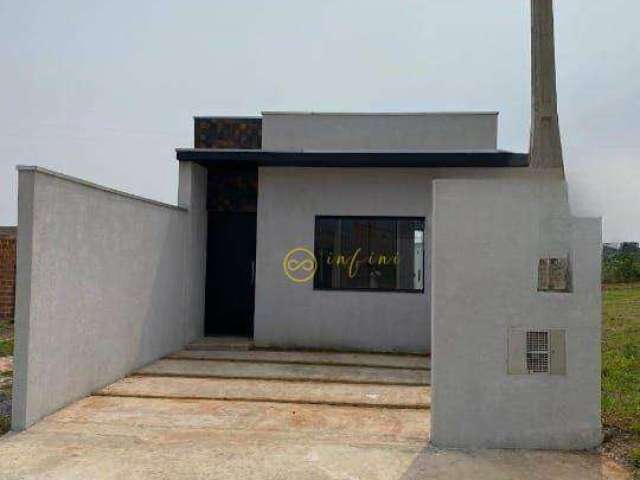 Casa Nova de Condomínio com 2 quartos, sendo 1 suíte  à venda, 68 m² por R$ 250.000 - Condomínio Sao Lucas - Salto de Pirapora/SP