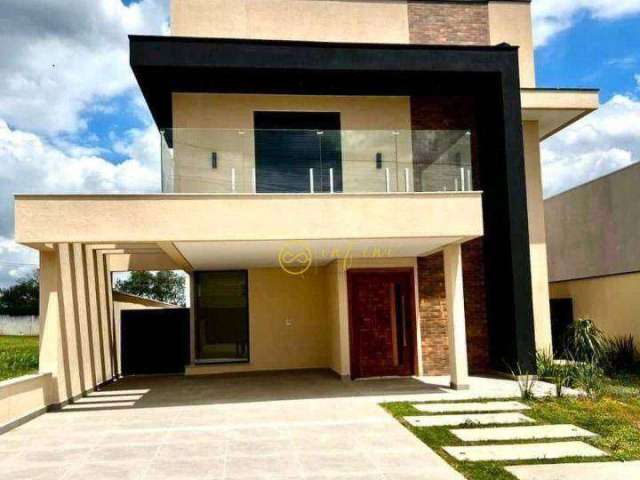 Casa Nova de Condomínio com 3 Quartos, sendo 3 suítes, à venda, 211 m² por R$ 1.439.000 - Condomínio Residencial Villa Verona - Sorocaba/SP