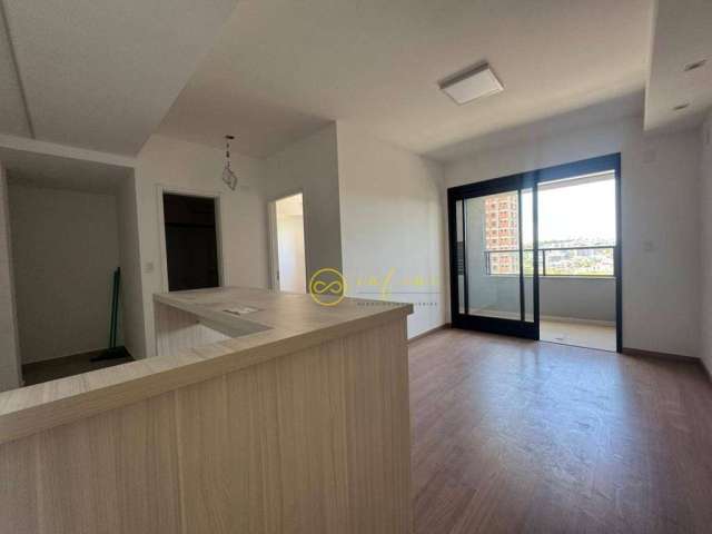 Apartamento Novo com 1 quarto, sendo uma suíte, para alugar, 46 m² por R$ 2.500/mês - Condomínio Connect Planeta - Sorocaba/SP