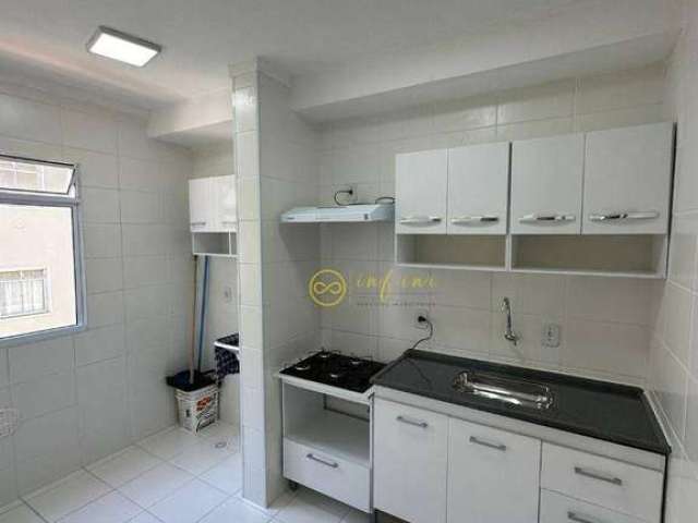 Apartamento novo com 2 quartos para alugar, 45 m² por R$ 1.100/mês - Jardim Topázio - Sorocaba/SP