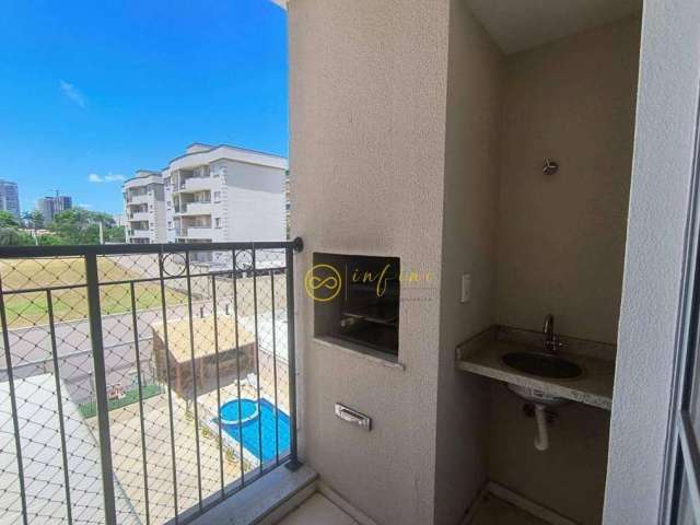 Apartamento com 2 quartos, sendo 1 suíte para alugar, 60 m² por R$ 2.600/mês - Condomínio Ateliê Campolim - Sorocaba/SP