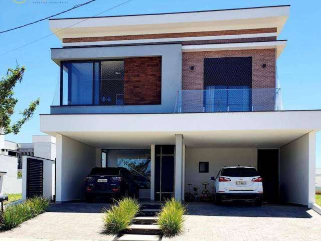 Casa Mobiliada em Condomínio com 3 Suítes à venda, 347 m² por R$ 3.500.000 - Condomínio Residencial Giverny - Sorocaba/SP