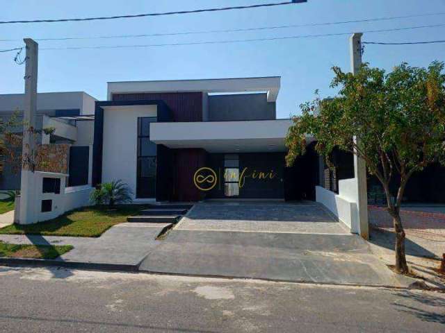 Casa Nova de Condomínio com 3 Suítes, sendo 1 Máster com Closet  à venda, 181 m² por R$ 1.450.000 - Condomínio Le France - Aparecidinha, Sorocaba/SP