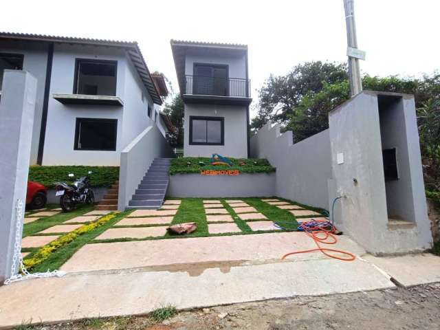 Casa em condomínio fechado com 3 quartos à venda na ESTRADA RECANTO DA JANDAIA, 404, Jardim Europa, Vargem Grande Paulista por R$ 470.000