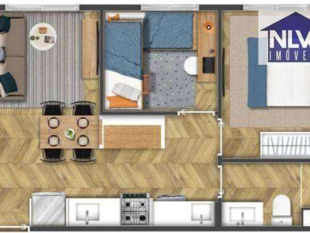 Apartamento à venda, 36 m² por R$ 260.000,00 - Vila Andrade - São Paulo/SP