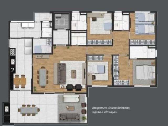 Apartamento com 4 dormitórios à venda, 153 m² por R$ 2.623.707,83 - Vila Mariana - São Paulo/SP