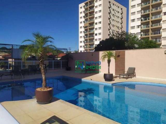 Apartamento a venda na Vila Monteiro, Piracicaba/SP com 101 m2, 3 dormitórios sendo 1 suíte, 2 vagas, lazer completo.