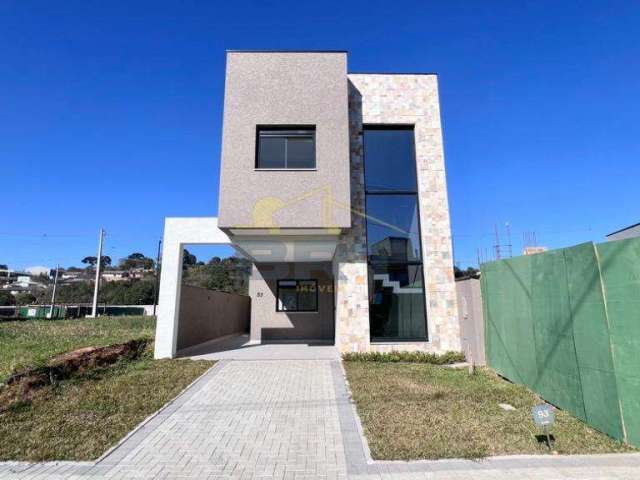 Casa à venda em Curitiba, Santa Cândida, com 3 suítes, com 116.13 m², Vivendas do Parque