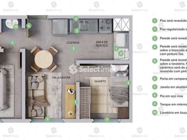 Apartamentos NA PLANTA à venda, Itaquera, São Paulo, SP