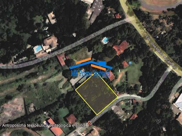 Lote 1.550,32 m² próximo da Est do Capuava, entre Granja e o Embu.