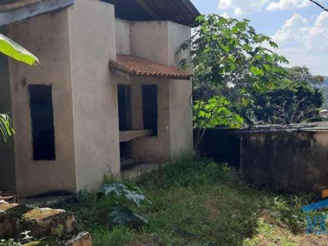 CHÁCARA 479m² c/ Casa 125m² Semi Acabada p/ Venda localizada em Caieiras/SP