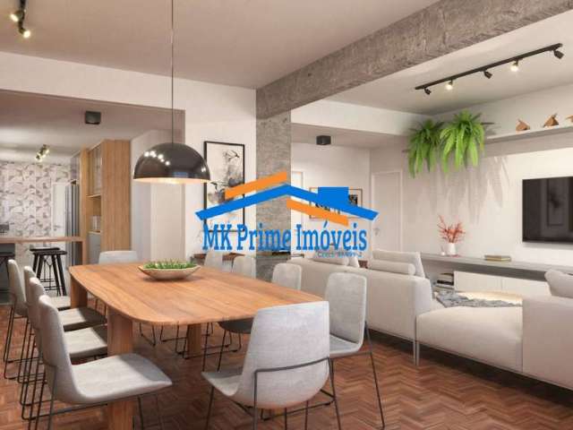 Apartamento inteiro reformado 212 m² Consolação ao lado metrô Higienópolis