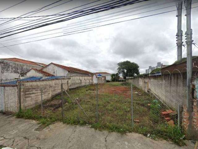 Terreno plano à venda, com 406,00 m² ao lado do metrô Jabaquara!